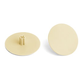 HERRAJES ALK Tapa embellisseuse Allen 6 ø40mm pivot de 8mm finition crème