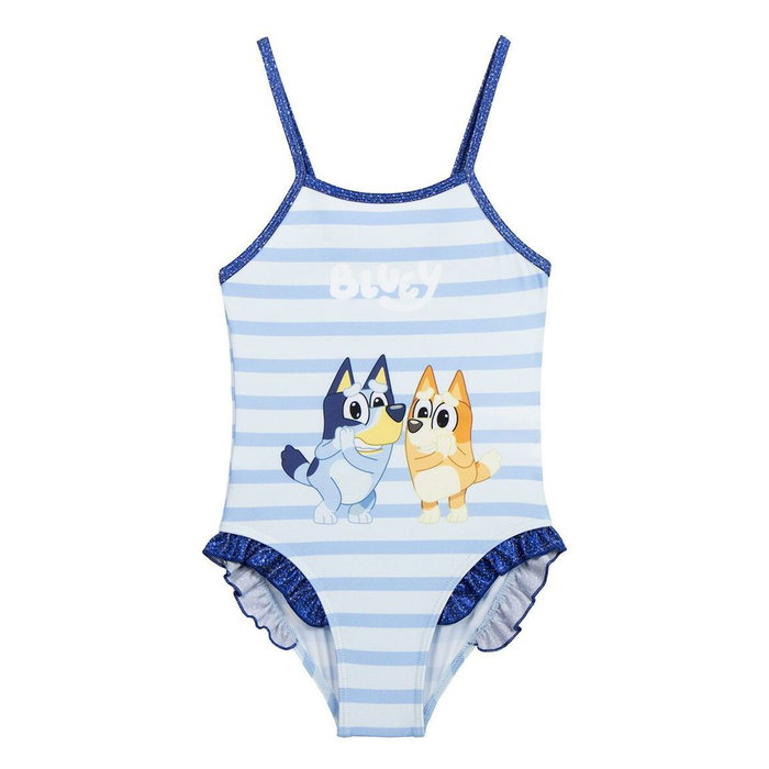 Maillot de Bain Fille Bluey Bleu clair Maillot de Bain Fille Bluey Bleu clair