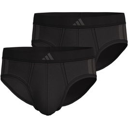 Slips Adidas Slip Low Rise 3 Stripes Active Flex Noir 2 Unités XL