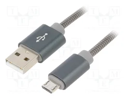 GEMBIRD Câble USB 2.0 de 1m, USB A vers Micro USB B