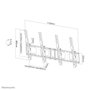 Neomounts NS-WMB200PBLACK - Support mural inclinable VESA pour écrans plats jusqu'à 52" (132 cm) et 50 kg - Noir