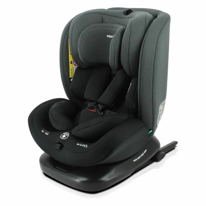 Nania Dune Siège Auto Pivotant 360° Gris et Noir i-Size R129