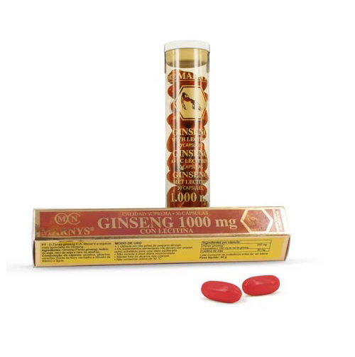 MARNYS Ginseng con Lecitina 30 perlas MARNYS Ginseng con Lecitina 30 perlas