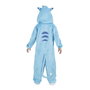 My Other Me Déguisement enfant pyjama onesie chatte Akela Kigurumi avec son pour fille 5-6 ans - Bleu