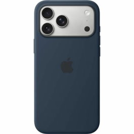 Apple iPhone 17 Pro Max - Coque en silicone avec MagSafe - Bleu nuit