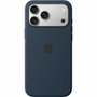 Apple iPhone 17 Pro Max - Coque en silicone avec MagSafe - Bleu nuit