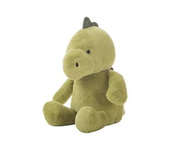 Creaciones Lloris Peluche Doudou Dinosaure Vert Jouet pour Bébé 35 cm Kai
