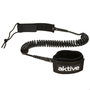 Leash Aktive Noir 20 cm Spirale Paddle Surf