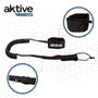 Leash Aktive Noir 20 cm Spirale Paddle Surf