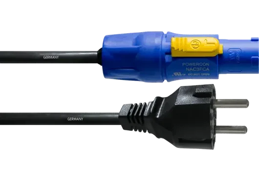 CORDIAL Câble Powercon/Schuko 3M