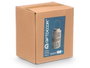 GIFTDECOR Farol Bambu Natural Vela Med - Lot de 6