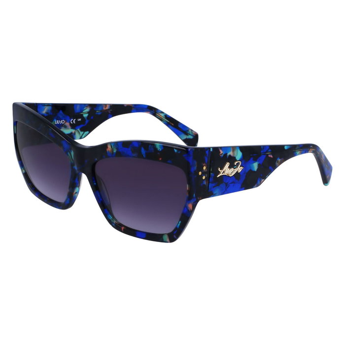Liu Jo LJ785S-424 Lunettes de soleil bleu et violet Liu Jo LJ785S-424 Lunettes de soleil bleu et violet