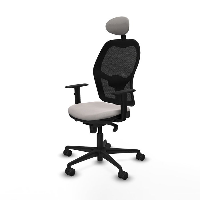 Piqueras y Crespo Chaise de Bureau avec Appui-tête Jorquera 1D036N1 Blanc Piqueras y Crespo Chaise de Bureau avec Appui-tête Jorquera 1D036N1 Blanc