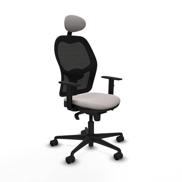 Piqueras y Crespo Chaise de Bureau avec Appui-tête Jorquera 1D036N1 Blanc Piqueras y Crespo Chaise de Bureau avec Appui-tête Jorquera 1D036N1 Blanc