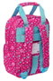 Safta Mochila infantil Sac à dos enfant avec poignées adaptées au chariot Pinypon 20 x 28 x 8 cm, Polyester 300D, Rosa y Azul, 3-99 ans
