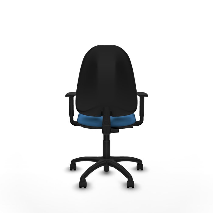 PIQUERAS Y CRESPO Chaise de bureau Algarra, similicuir bleu clair