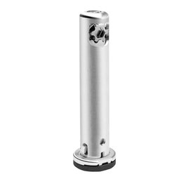 ITALIANA FERRAMENTA Pied Niveleur Rekord Tech H52 Base Ronde Rouge