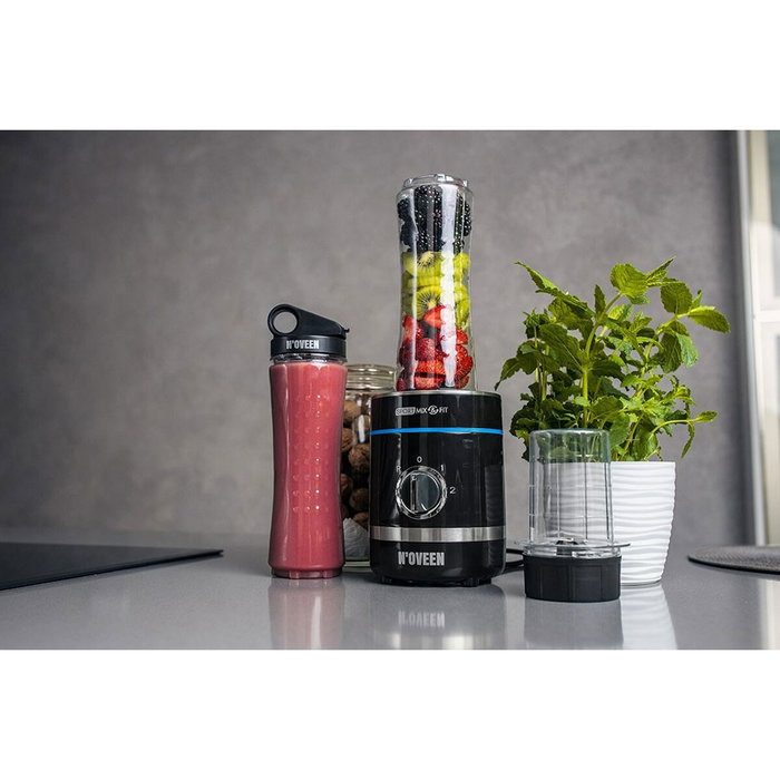 N'oveen Bol mixeur SB1000 Noir 300 W 600 ml N'oveen Bol mixeur SB1000 Noir 300 W 600 ml