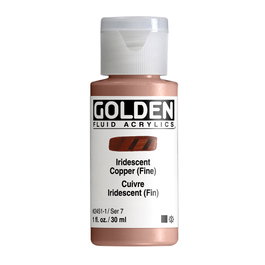 Golden Fluid Colores Acrílicos Cobre Iridiscente (Fino) 30 ml