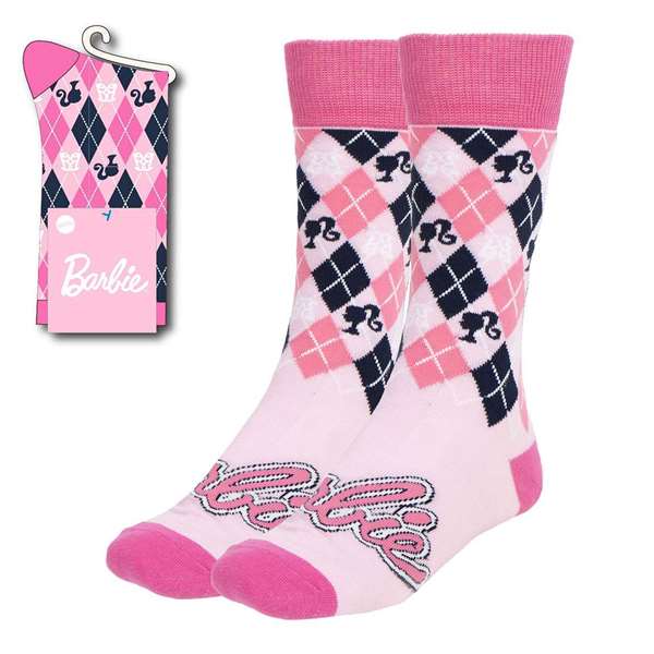 Barbie T3643 - Chaussettes pour Fille Taille 36-43, Âge Minimum Recommandé 3 Ans Barbie T3643 - Chaussettes pour Fille Taille 36-43, Âge Minimum Recommandé 3 Ans