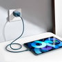 Baseus Chargeur mural TZCCSUP-B03 Bleu 20 W