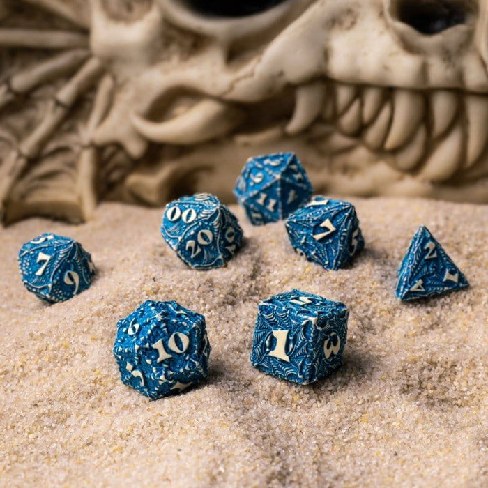 Q Workshop Dracopolis Set de 7 dés The Himalayan Sharpclaw