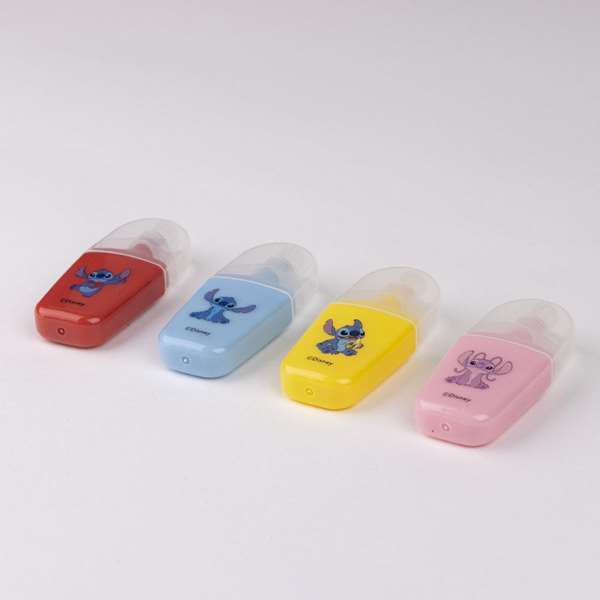 Stitch Pack de 4 Surligneurs Stitch pour Enfants 2 à 8 Ans - Multicolore
