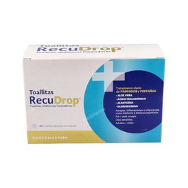 BAUSCH + LOMB RECUDROP Toallitas 20 Lingettes Monodoses