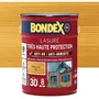 Bondex - Lasure bois extérieur très haute protection 8 ans - Indice UV 30 - Chêne clair - Finition satin - 5 litres