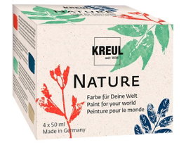 Kreul Set 4 botes KREUL NATURE