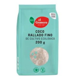 EL GRANERO Coco râpé bio 200g (Lot de 12)