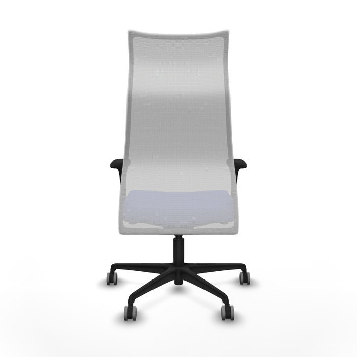 Piqueras y Crespo Albacete Chaise de Bureau Bleu Clair et Blanc