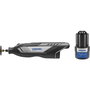 Dremel 8250 Outil Rotatif Multifonction Sans-fil 12V avec 5 accessoires et 1 batterie 2Ah