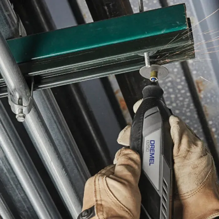 Dremel 8250 - Outil rotatif multifonction sans fil 12V avec 5 accessoires - Moteur brushless, 5000 à 30000 tr/min, batterie 2Ah