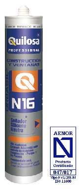 QUILOSA Finstoc Orbasil Silicone Neutre Blanc 300ml QUILOSA Finstoc Orbasil Silicone Neutre Blanc 300ml