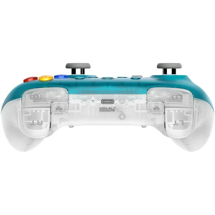 Just For Games Manette 8BitDo Ultimate 2 Wireless - Bleu transparent - Nintendo Switch Just For Games Manette 8BitDo Ultimate 2 Wireless - Bleu transparent - Nintendo Switch