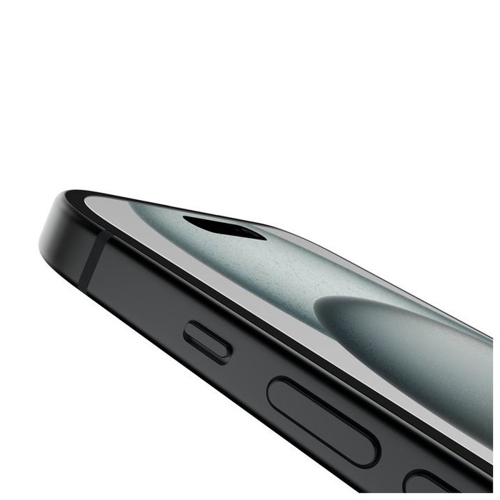 Belkin Ova135Zz ScreenForce Verre Trempé pour iPhone 15 / 14 Pro, Protection 9H Anti-Rayures