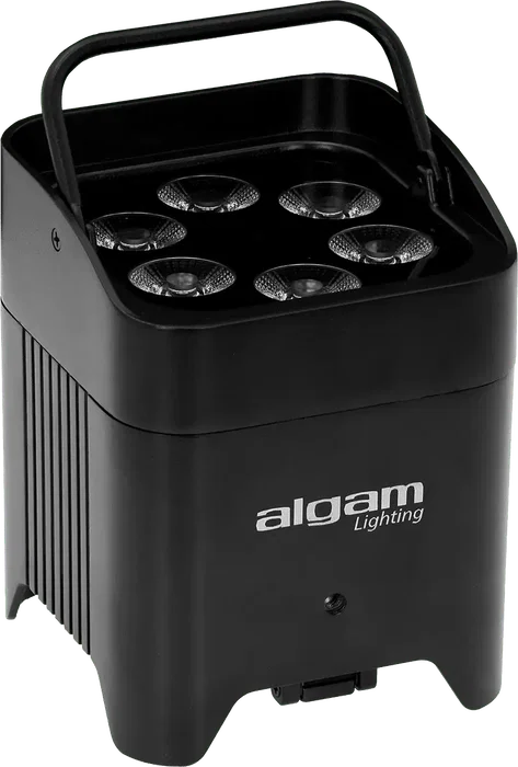 Algamlight Event Par 612 Hex IP - Projecteur LED 6x12W RGBWA+UV, IP65, avec batterie et W-DMX Algamlight Event Par 612 Hex IP - Projecteur LED 6x12W RGBWA+UV, IP65, avec batterie et W-DMX