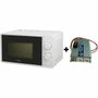 HTC EQUIPEMENTS Pack Convertisseur de Tension 12V/220V 1200W et Micro-ondes High One 20L 700W