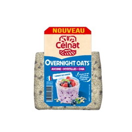 Celnat Flocons d'avoine avec myrtilles bio 300g