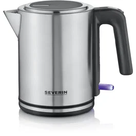 Severin WK 3489 Bouilloire compacte 1L Noir/inox