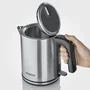 Severin WK 3489 Bouilloire compacte 1L Noir/inox