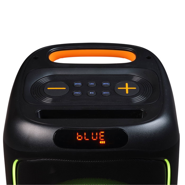 Denver BPS-165 enceinte de fête Bluetooth avec LED, noir Denver BPS-165 enceinte de fête Bluetooth avec LED, noir