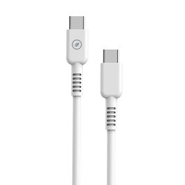 Câble USB-C vers USB-C Muvit for Change Blanc 3 m