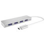 Icy ICY BOX IB-HUB1425-C3 Hub USB 3.0 4 Ports Type-C