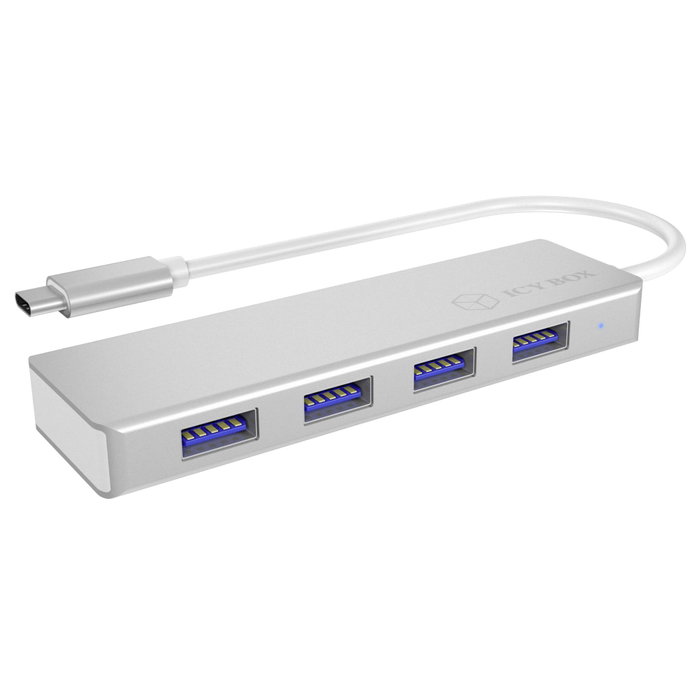 Icy ICY BOX IB-HUB1425-C3 Hub USB 3.0 4 Ports Type-C Icy ICY BOX IB-HUB1425-C3 Hub USB 3.0 4 Ports Type-C