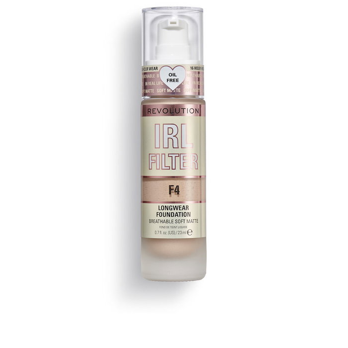 Makeup Revolution IRL Filter Fond de teint crème F4