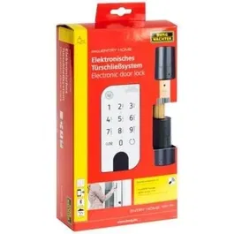 Burg-Wächter Cylindre Électronique SecuENTRY Home 5001 avec Bluetooth, Clavier Rétroéclairé Résistant aux Intempéries IP53, pour 6 Utilisateurs, pour Portes jusqu'à 118 mm