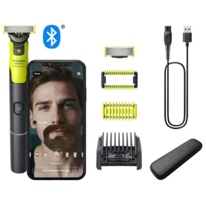Philips OneBlade QP4530/30 - Rasoir connecté visage et corps avec étui de voyage