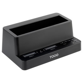 Tooq Docking Station USB-C pour SSD M.2 NVMe et HDD/SSD 2,5/3,5 pouces